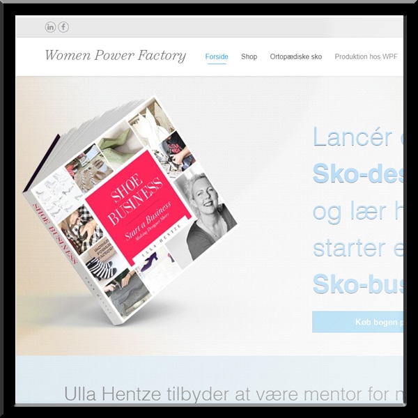 Wordpress site, WomenPowerFactory