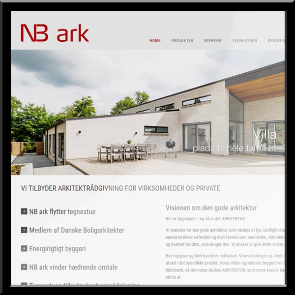NBark.dk - wordpress visitkort